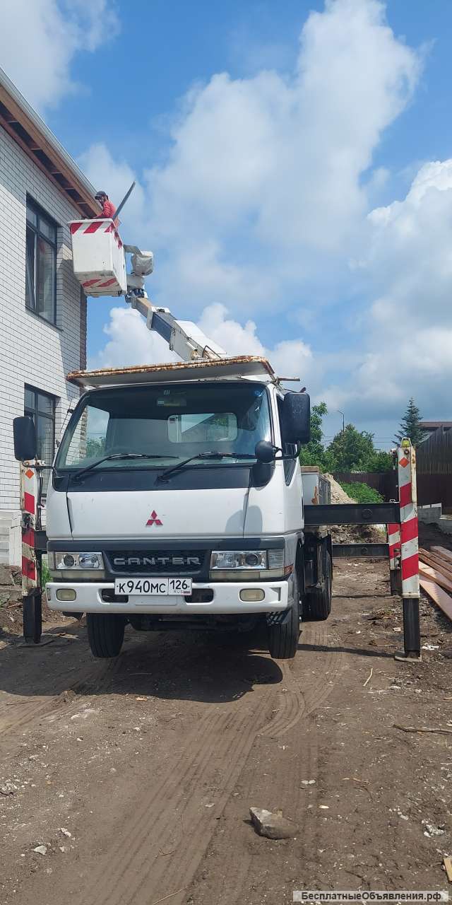 Услуги автовышки высота 16 м (6 этаж)