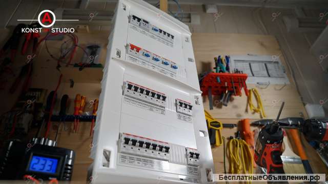 Установка электрощитов для квартир и офисов