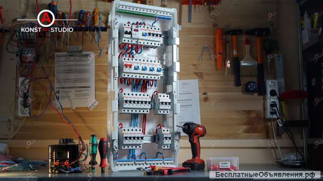 Установка электрощитов для квартир и офисов