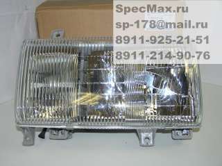 Фара правая стекло Daewoo Ultra Novus запчаси для грузовика Дэу Новус, Прима