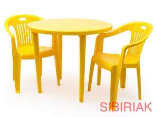 Пластиковую мебель летних кафе