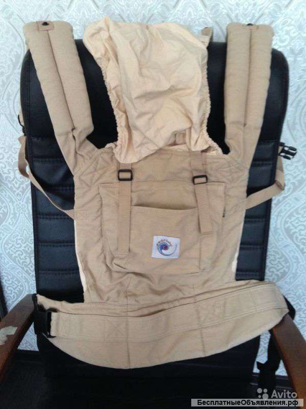 Слинг-рюкзак Ergo Baby со вставкой для младенца