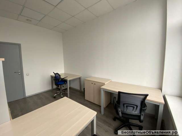 Офис на 2 рабочих места, 19.3 квм со скидкой 25%