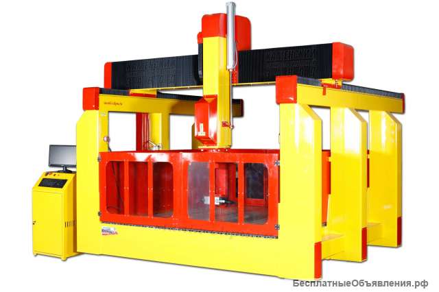 Фрезерный 5-осевой станок по камню 17K (1500x1500x500)