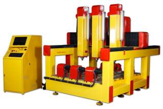 4-осев. 3-шпинд. станок по камню 17Kx3+4