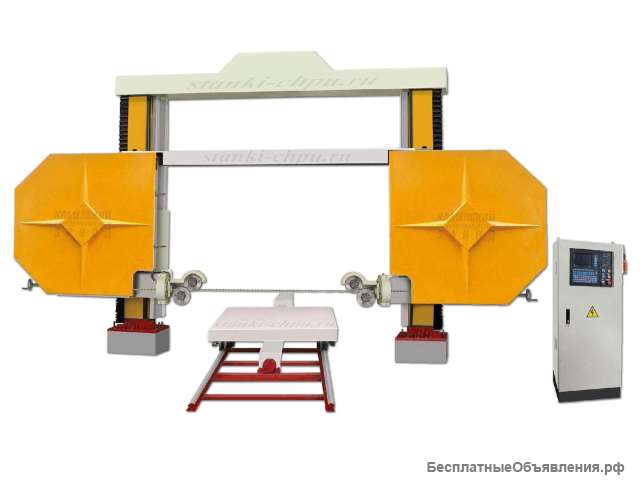 Тросовый ЧПУ по камню CNC Stone Cutter