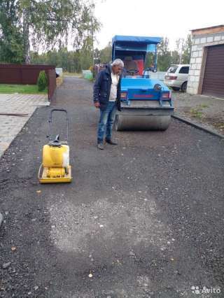 Асфальтирование в Новосибирске - аcфальтoвой кpoшки