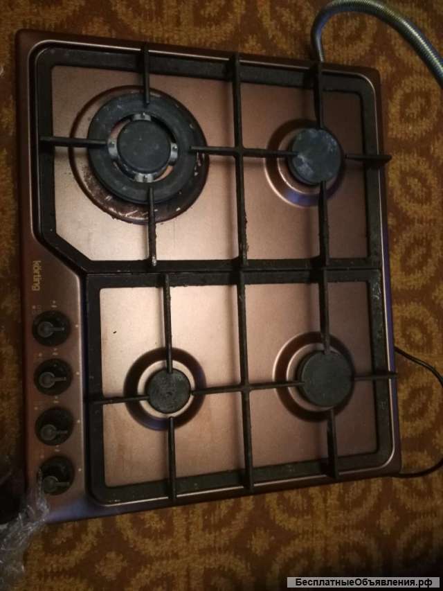 Газовая варочная панель фирма Korting б/у