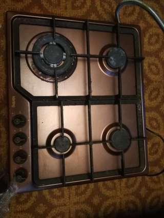 Газовая варочная панель фирма Korting б/у