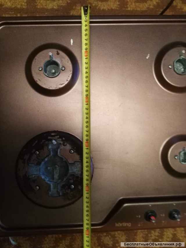 Газовая варочная панель фирма Korting б/у