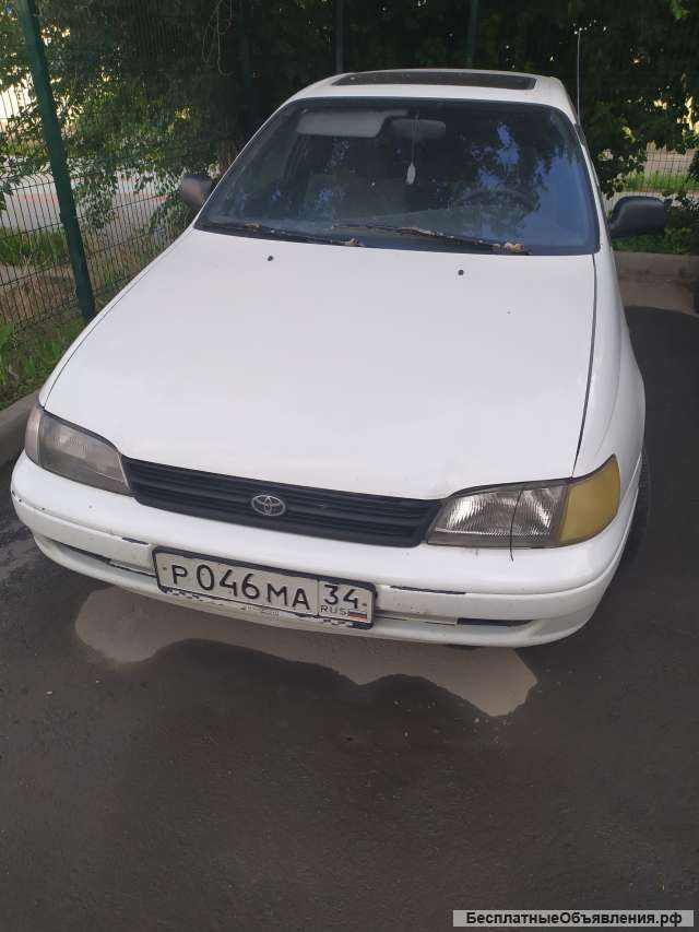 TOYOTA CARINA 1992, хэтчбек, цвет: Белый