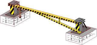 Шлагбаум противотаранный (горизонтально-поворотный, вертикально-поворотный в ассортименте)