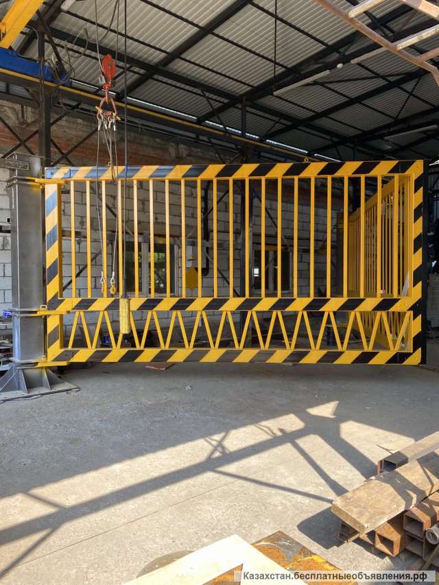 Ворота противотаранные, ударопрочные (автомобильные, железнодорожные в ассортименте)