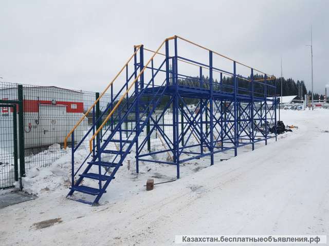 Эстакада досмотровая (сборно-разборная, модульная в ассортименте)