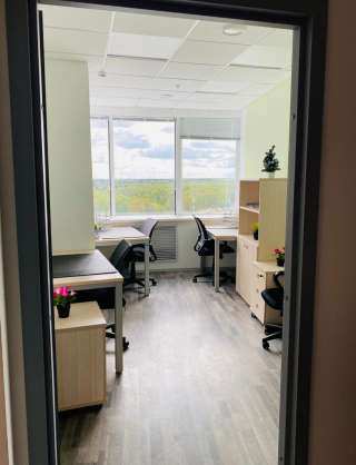 Сдается офис 1018, 24,4, квм на 10 этаже 4 рабочих места