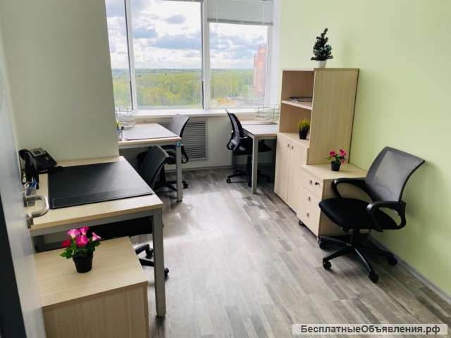 Сдается офис на 10 этаже 4 рабочих места. Полностью готов к работе.