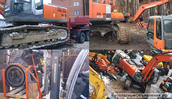 Бетононасос бу и экскаваторы гусеничные