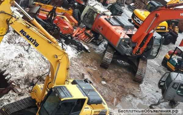 Бетононасос бу и экскаваторы гусеничные