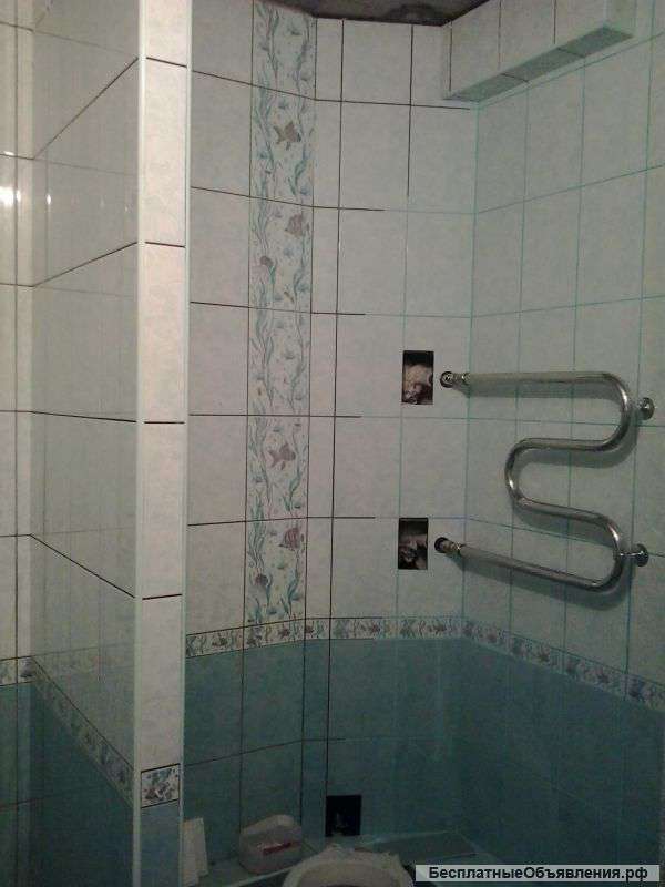 Отделка кафелм=сантехработы