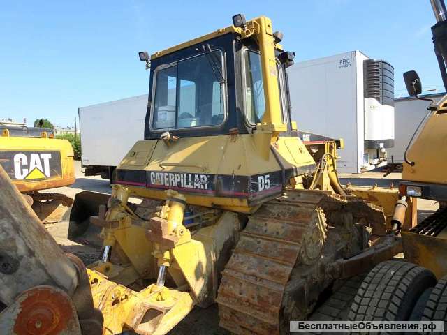 Бульдозер CAT D5, клыки, габарит