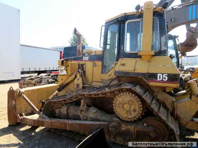 Бульдозер CAT D5, клыки, габарит