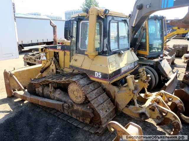 Бульдозер CAT D5, клыки, габарит