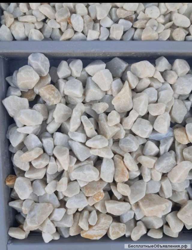 Белая мраморная крошка