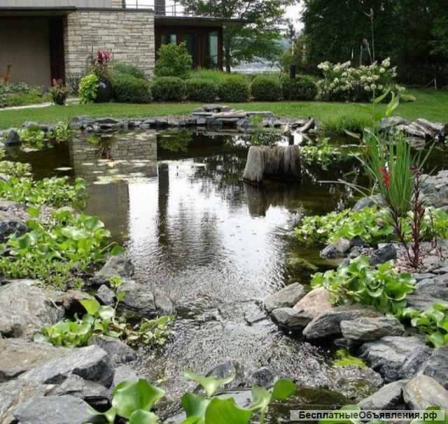 Водопады, водоёмы, пруды