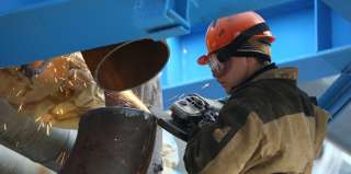 Монтажники технологического трубопровода г.Краснодар