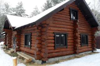 Срубы дома дачи