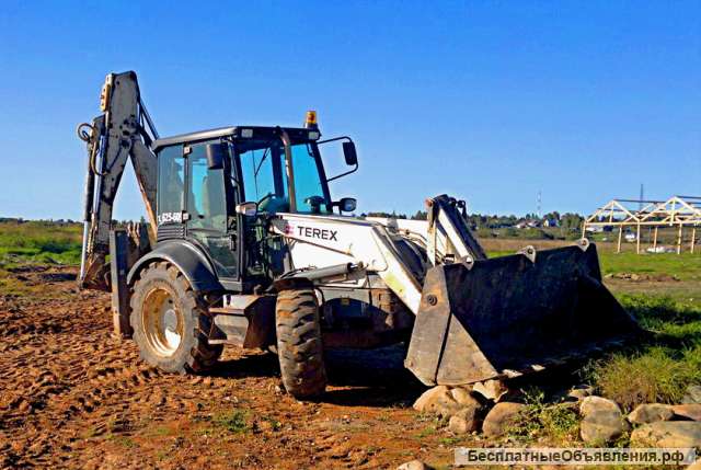 Сдается экскаватор-погрузчик Terex 860