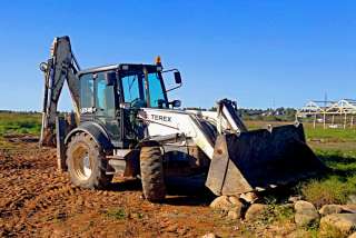 Сдается экскаватор-погрузчик Terex 860