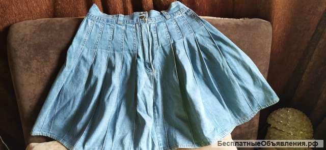 Джинсовая юбка