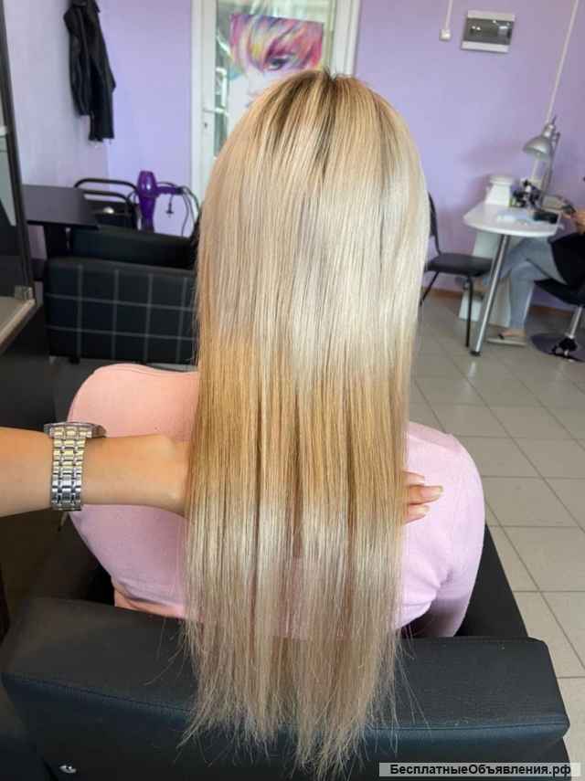 Бесплатное наращивание волос