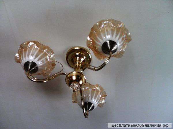 Установлю люстры, светильники