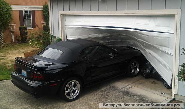 Ремонт ворот всех типов. Секционные, откатные.