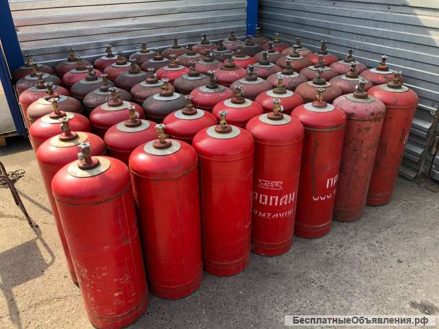 Любые газовые баллоны