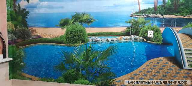 2ком. кв 46м2, центр Сочи ул. Цюрупа 32 рядом парк "Ривьера"