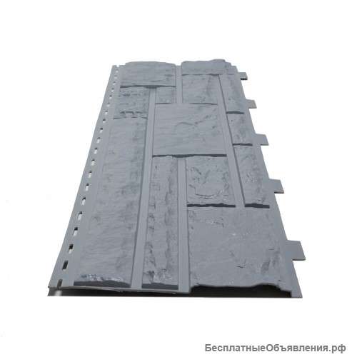 Сайдинг Доломит цвет “серо-голубой” из пвх