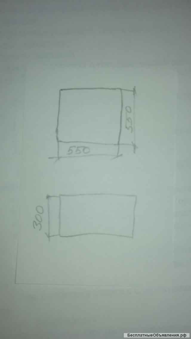 Колода на печку из нержавеющей стали