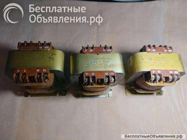 3 трансформатора ОСУ-0,4УХЛ4,2 и ОСМ1-0,4У3