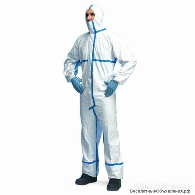 Комбинезон защитный "медперсонал" есть ру