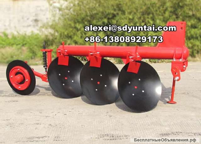 1LYD дисковый плуг трубкой