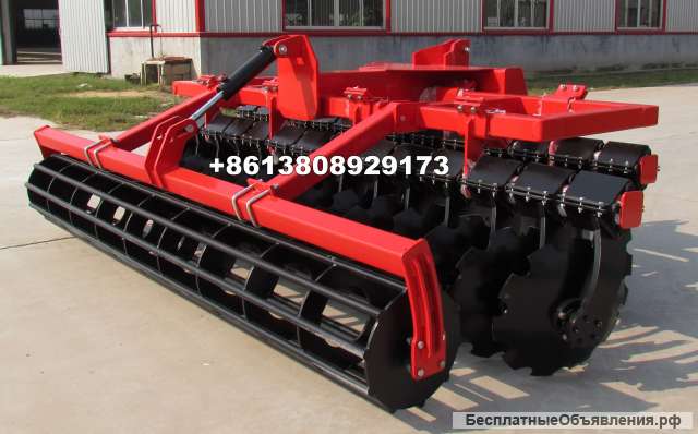 1LZX дисковая борона навесная и прицепная с катком, для тракторов