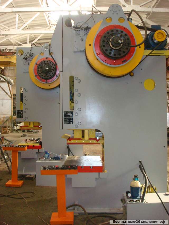 Пресса - КВ2132 (ус. - 160 т.) после реновации-модернизации.