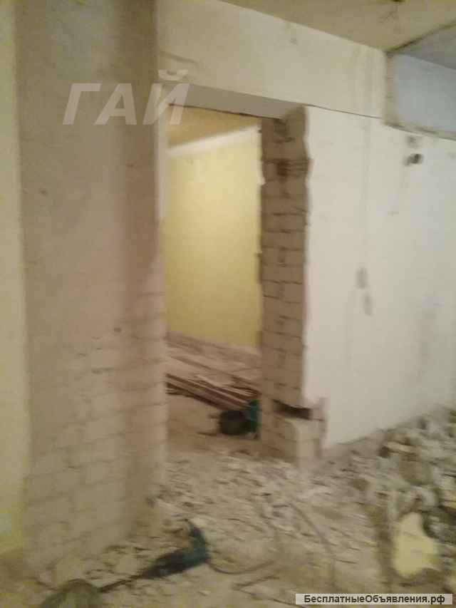 Демонтаж помещений и сооружений