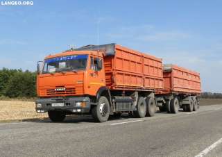 Водитель категории Е на Зерновоз