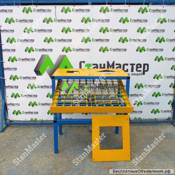 Расформовочный вибростол для тротуарной плитки 1000x800