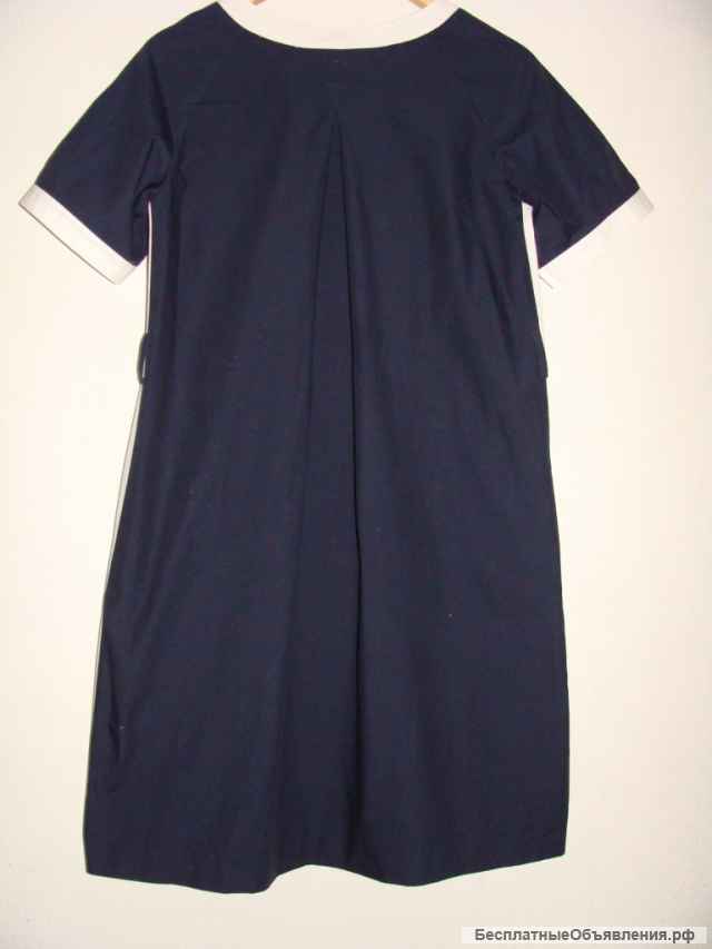 Платье STEFANEL новое из 100% люксового хлопка с поясом