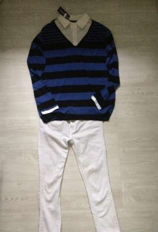 Джемпер Brenntano из люксового хлопка с биркой